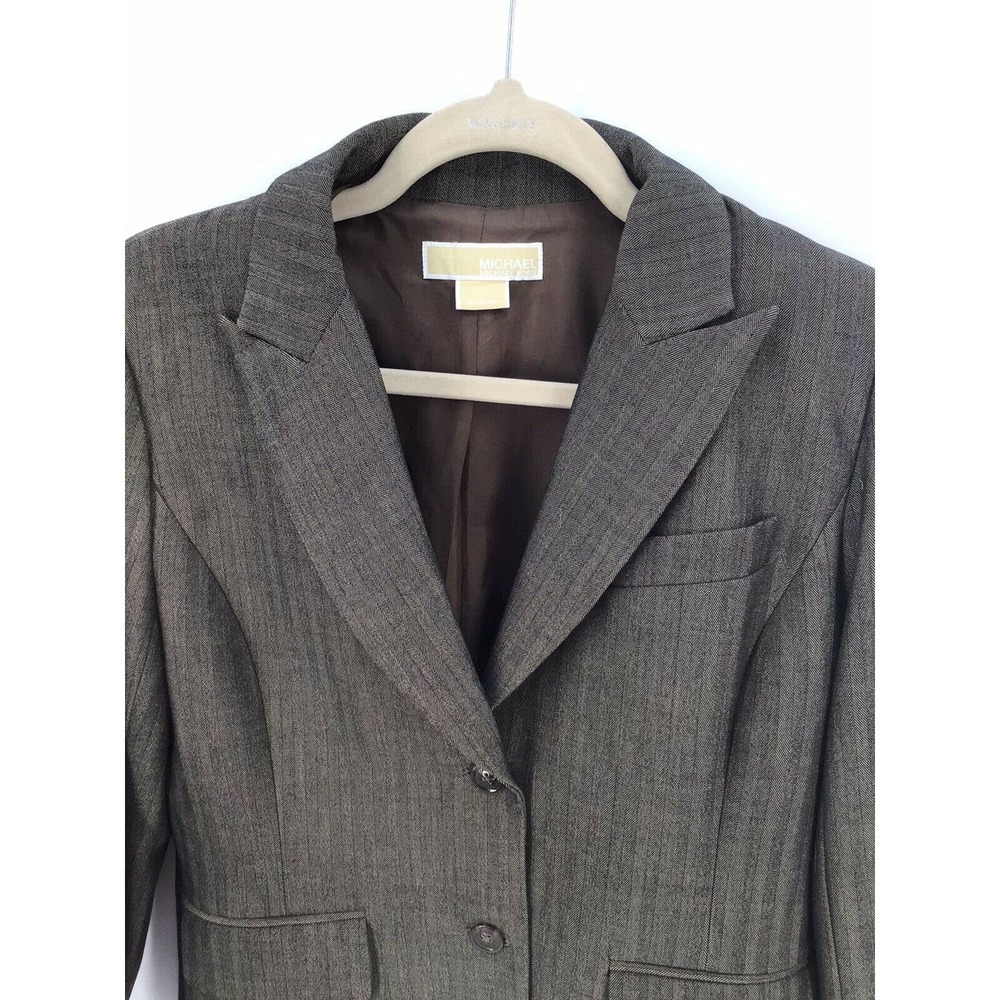 MICHAEL MICHAEL KORS Women’s Size 6 Button Blazer Jacket Top - Picture 3 of 10
